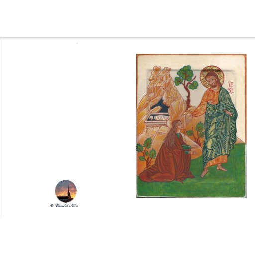 Marie-Madeleine au tombeau de Cartes Icônes