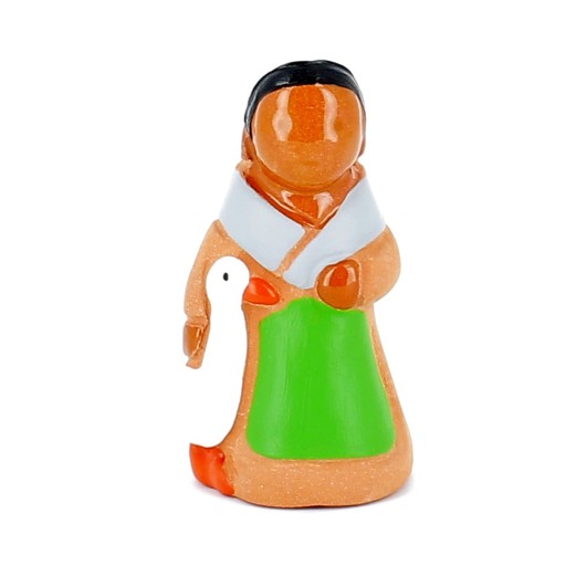 CRECHE - La briarde - Santons en terre cuite (6cm) N°35 de Crèches