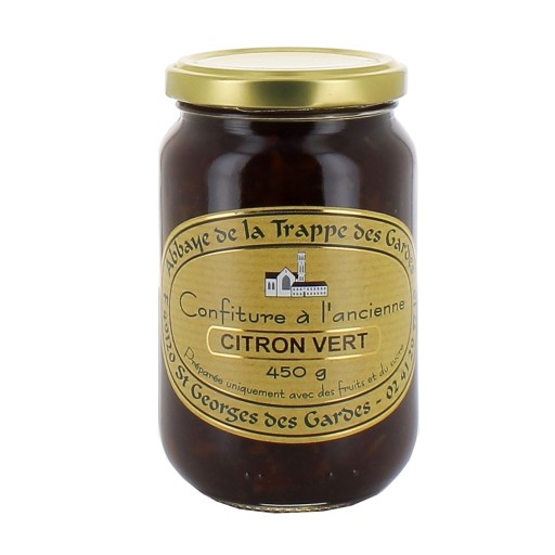 Confiture à l'ancienne de citron vert de l'Abbaye ND des Gardes