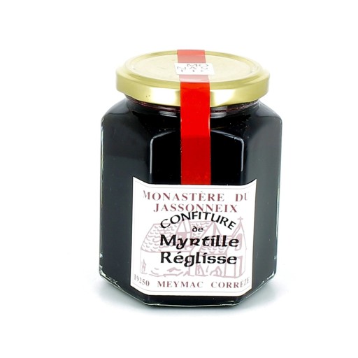 Confiture de myrtille et réglisse
