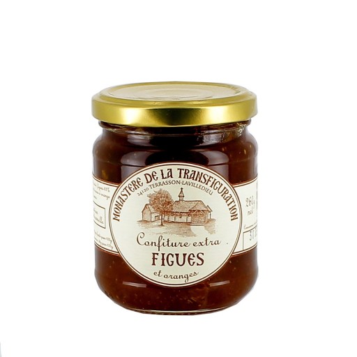 Confiture extra de figues et d'oranges fabriquée par des soeurs