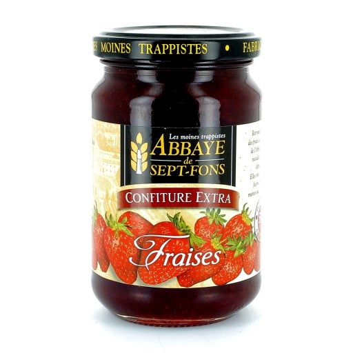 Confiture extra de fraises