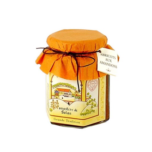 Confiture d'abricots bio aux amandons du Monastère de Solan