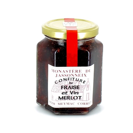 Confiture de Fraises et Vin merlot