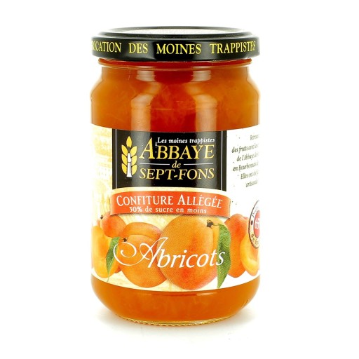 Confiture allégée d'abricots