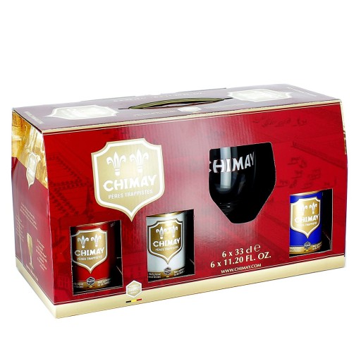 Coffret Cadeau Découverte de bières 3 x 33 cl de Bières trappistes et des Abbayes