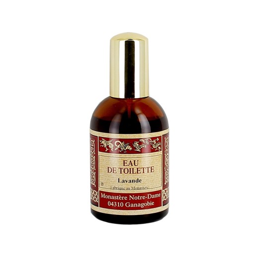 Eau de toilette à la lavande produite par l'Abbaye de Ganagobie