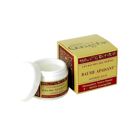 Baume apaisant fabriqué par l'Abbaye de Ganagobie