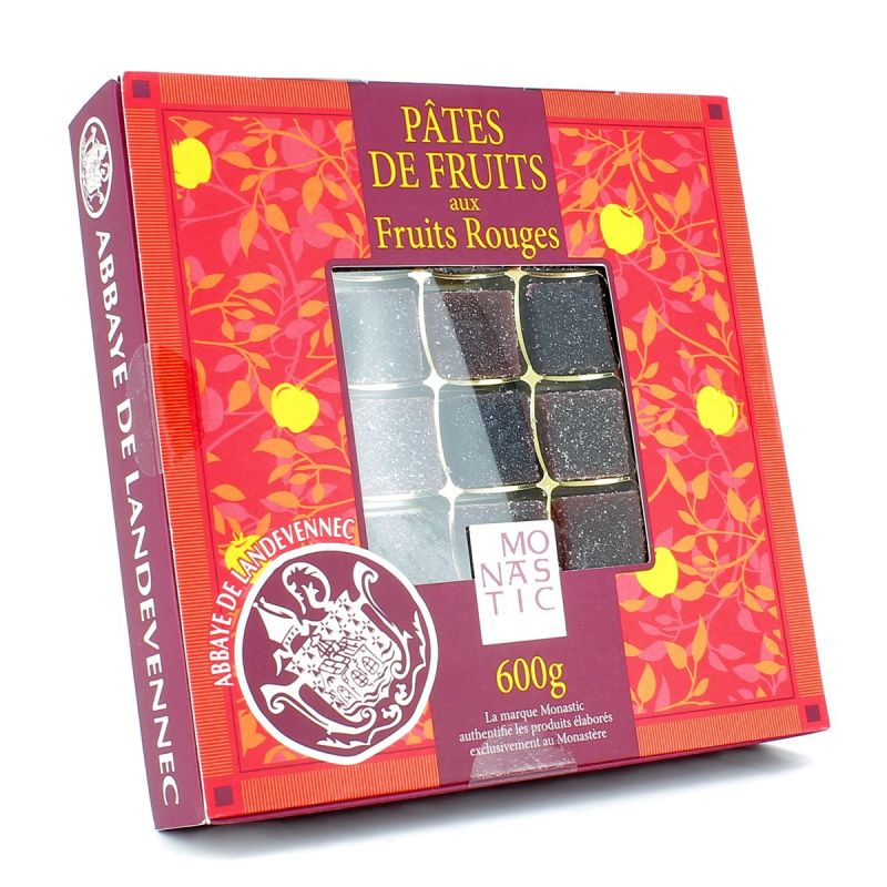 Coffret Pâtes De Fruits Aux Fruits Rouges De Labbaye De Landevennec 1335