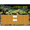 Calendrier 2020 création carmel de nevers artisanale echo a laudato si pape Artisanat monastique de Agendas & Bloc notes