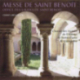 CD - Messe St Benoit-Chant grégorien de Musiques religieuses