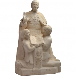 Statue de saint Jean-Paul II, Pape des familles