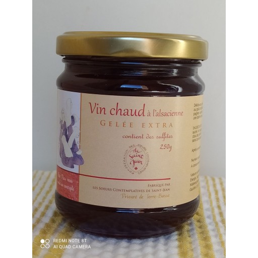 gelée de vin chaud à l'alsacienne - 250g de Confitures & Miels