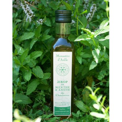 Sirop de Menthe naturelle, 100% pur et naturel - 25 cl de Boissons - Sirops - Thés - Tisanes