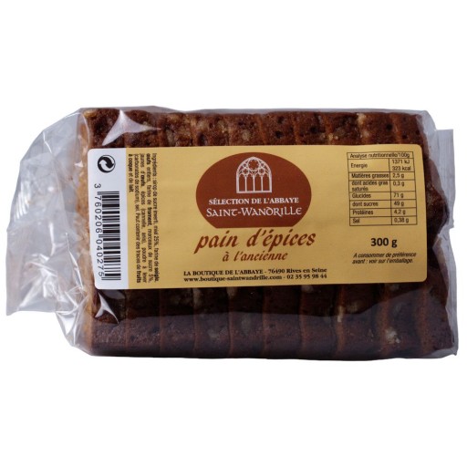 Pain d'épices à l'ancienne tranché - 300g de Biscuits