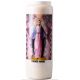 Bougie de neuvaine Vierge Marie 