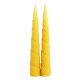 2 Bougies N°3 Spirales Enroulées 