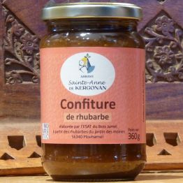 Confiture extra de rhubarbe