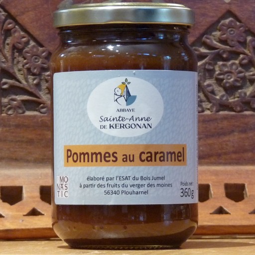 Préparation pommes caramel 360g artisanale bretonne
