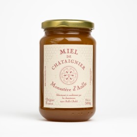 Miel de Châtaignier - 500g - France (Haut-Languedoc) -100% pur et naturel -