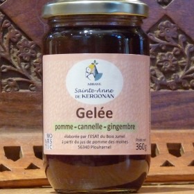 Gelée extra de pommes-cannelle-gingembre 360 g 