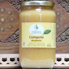 Compote de pomme sans sucre ajouté 850 g