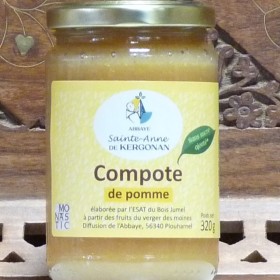 Compote de pomme sans sucre ajouté 320 g