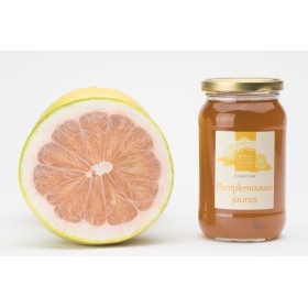 Confiture de pamplemousses jaunes, cuite à l'ancienne par les moniales de l'Abbaye de Jouques