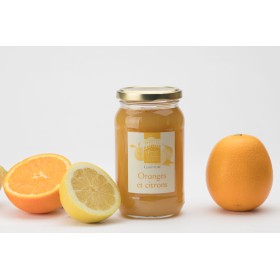 Achetez en ligne notre confiture d'oranges et citrons, 430 gr