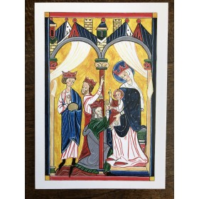 carte 'Adoration des mages'