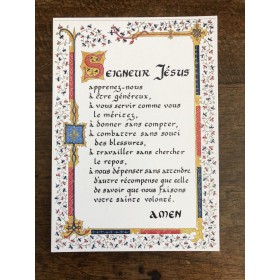 Carte 'Prière scoute'