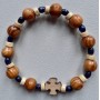 Bracelet dizainier élastique tout en bois - Produit monastique Carmélites de Montmartre