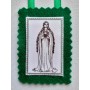 Scapulaire vert - Produit monastique Carmélites de Montmartre