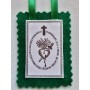 Scapulaire vert - Produit monastique Carmélites de Montmartre