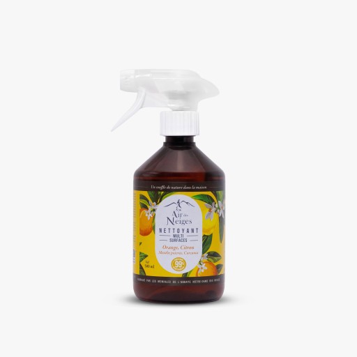 Nettoyant MULTI-SURFACES Orange, Citron - Air des Neiges - 500 mL | NEIGES (Abbaye Notre-Dame-des-)