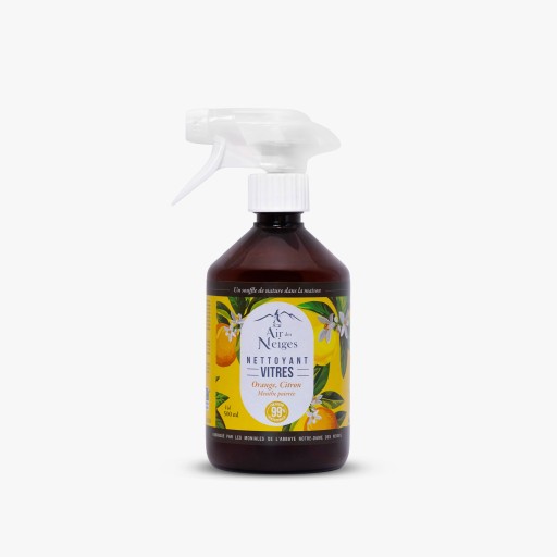Nettoyant VITRES Orange, Citron - Air des Neiges - 500 mL | NEIGES (Abbaye Notre-Dame-des-)