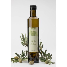 Huile d'olive, vierge extra, issue des oliviers de l'Abbaye de Jouques, 50cl