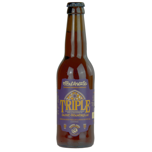 Bière La Triple - bière ambrée barriquée éphémère - 33 cL