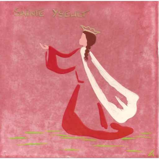 Sainte Iseult de Céramiques peintes